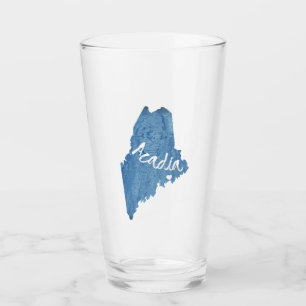 Acadia National Park Wood Grain Glas