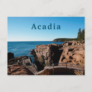 Acadia National Thunder Hole Maine Postkarte