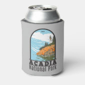 Acadia Nationalpark Bar Harbour Lighthouse Maine Dosenkühler (Kanne Rückseite)