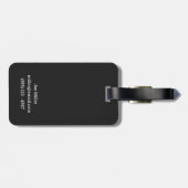 Acadia Nationalpark Bar Harbour Lighthouse Maine Gepäckanhänger (Rückseite horizontal)