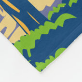 Acadia Nationalpark Bar Harbour Ocean Path Maine Fleecedecke (Ecke)