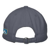 Acadia Nationalpark Bestickte Baseballkappe (Rückseite)
