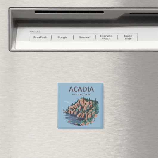 Acadia Nationalpark Cadillac Magnet (In Situ (Geschirrspüler))