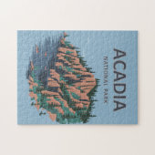 Acadia Nationalpark Cadillac Puzzle (Horizontal)