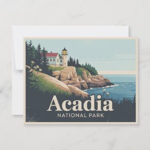 Acadia Nationalpark California Postkarte