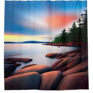 Acadia Nationalpark Duschvorhang