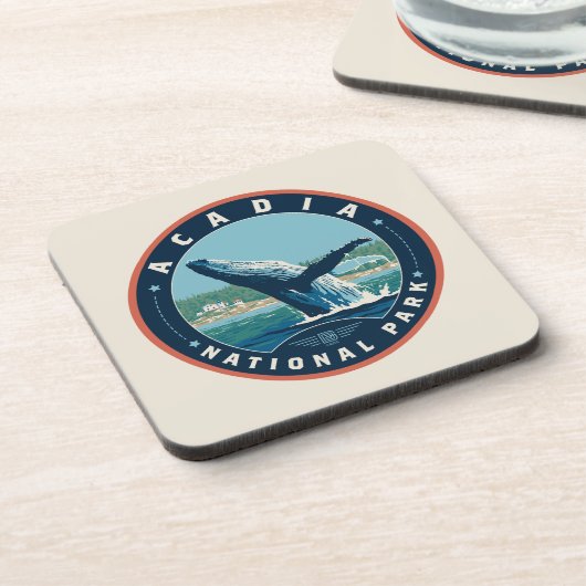 Acadia Nationalpark Getränkeuntersetzer (Linke Seite)