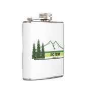 Acadia Nationalpark Grüne Streifen Flachmann (Rechts)