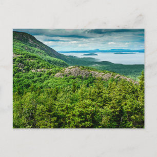 Acadia Nationalpark im Sommer, Maine Postkarte