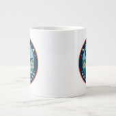 Acadia Nationalpark Jumbo-Tasse (Vorderseite)