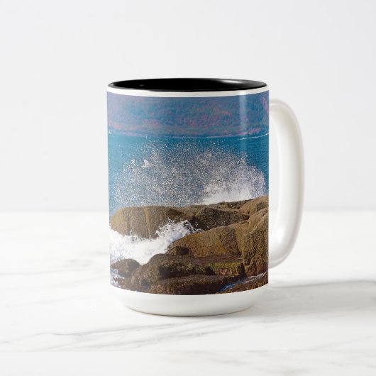Acadia Nationalpark Kaffee Tasse (VorderseiteRechts)