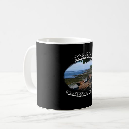 Acadia Nationalpark Kaffeetasse (Vorderseite Links)