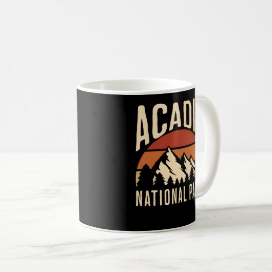 Acadia Nationalpark Kaffeetasse (VorderseiteRechts)
