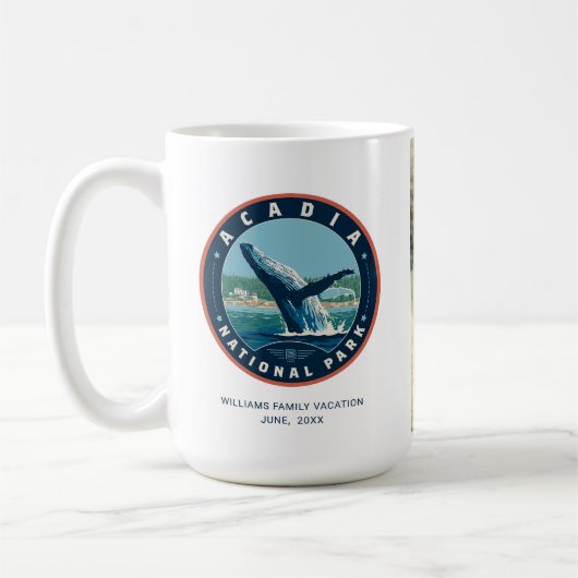 Acadia Nationalpark Kaffeetasse (Links)