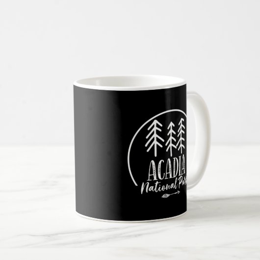 Acadia Nationalpark Kaffeetasse (VorderseiteRechts)