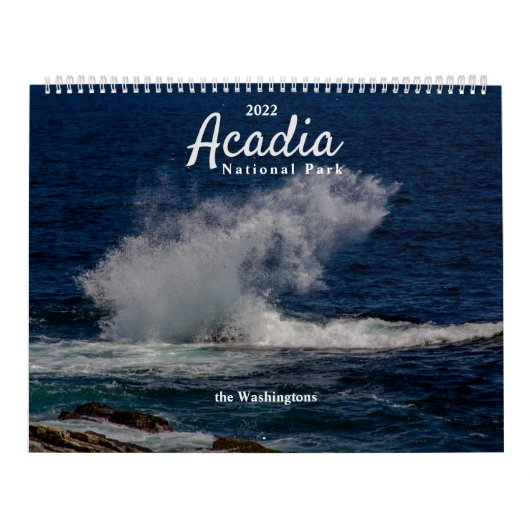 Acadia Nationalpark Kalender (Titelbild)
