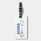 Acadia Nationalpark Klettersteig Schnellzug Gepäckanhänger (Vorderseite vertikal)