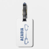 Acadia Nationalpark Klettersteig Schnellzug Gepäckanhänger (Rückseite vertikal)