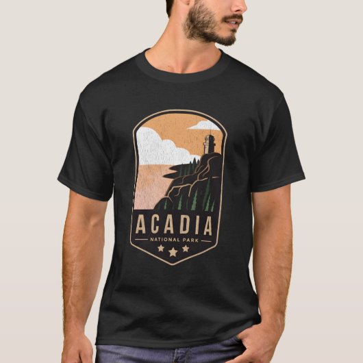 Acadia Nationalpark Locarno T-Shirt (Vorderseite)