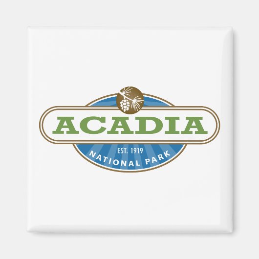 Acadia Nationalpark Magnet (Vorne)