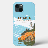 Acadia Nationalpark Maine Bar Harbor Vintag