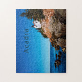Acadia Nationalpark Maine Bass Harbour Lighthouse Puzzle (Vertikal)