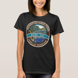 Acadia Nationalpark Maine Cadillac T-Shirt