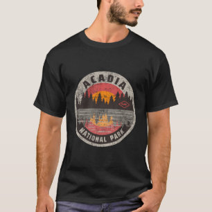 Acadia Nationalpark Maine Camg Wandern T-Shirt