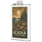 Acadia Nationalpark Maine Flask Flachmann (Links)