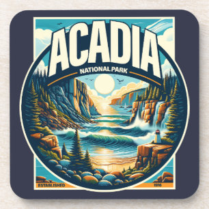 Acadia Nationalpark Maine Getränkeuntersetzer