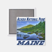 Acadia Nationalpark - Maine Magnet (Vorderseite/Rückseite)