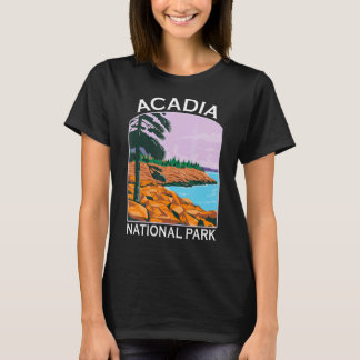 Acadia Nationalpark Maine Ristorante da Valentino T-Shirt
