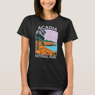 Acadia Nationalpark Maine Ristorante da Valentino T-Shirt
