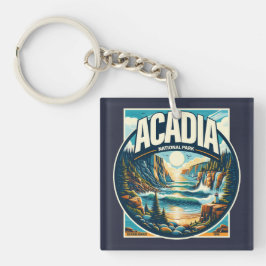 Acadia Nationalpark Maine Schlüsselanhänger