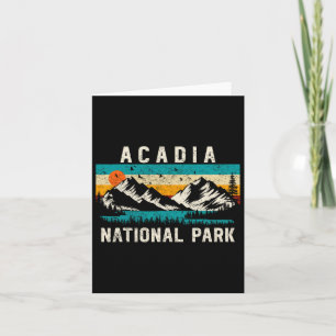 Acadia Nationalpark Maine Wandern im Val Piora Karte