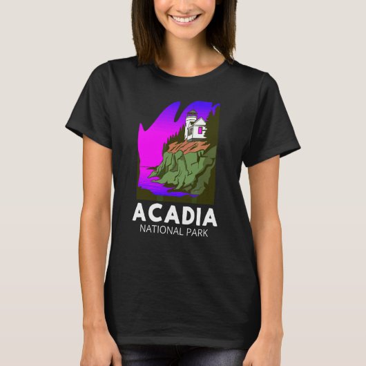 Acadia Nationalpark Maine Women Men Kids Boys Gir T-Shirt (Vorderseite)