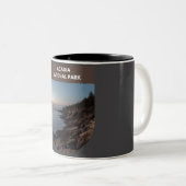 Acadia Nationalpark - Maine Zweifarbige Tasse (VorderseiteRechts)