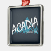 Acadia Nationalpark Mountains Ornament Aus Metall (Links)