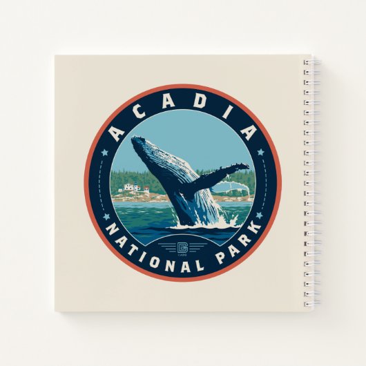 Acadia Nationalpark Notizblock (Rückseite)