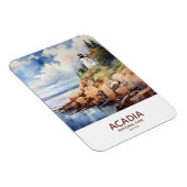 Acadia Nationalpark - Park Bass Harbour Lighthouse Magnet (Rechte Seite)