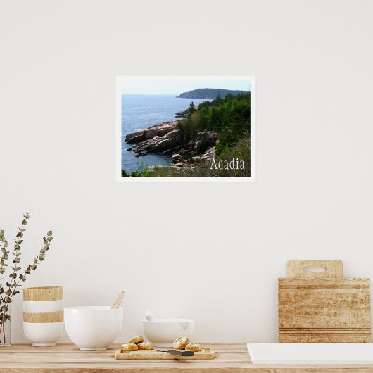 Acadia Nationalpark Poster (Küche)