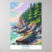 Acadia Nationalpark Poster (Vorne)