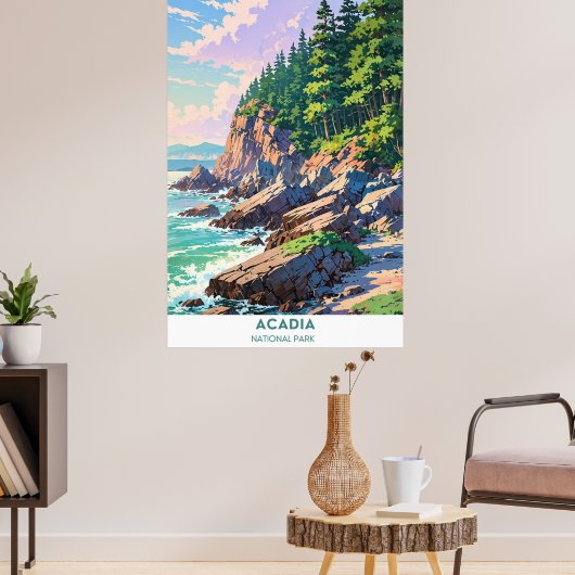 Acadia Nationalpark Poster (Wohnzimmer 3)