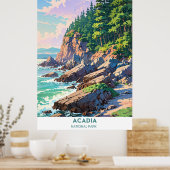 Acadia Nationalpark Poster (Küche)