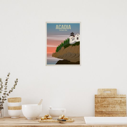 Acadia Nationalpark Poster (Küche)