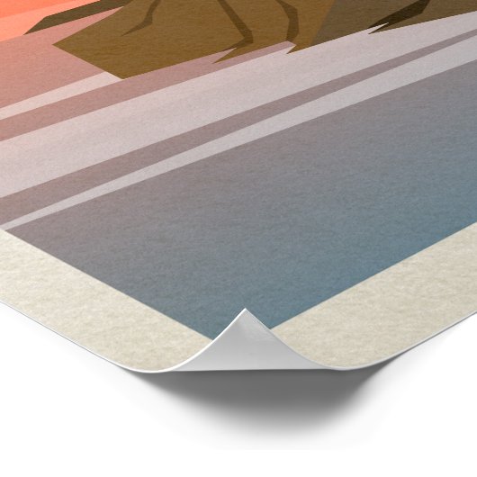 Acadia Nationalpark Poster (Ecke)