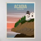Acadia Nationalpark Poster (Vorne)