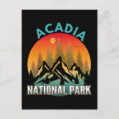 Acadia Nationalpark Postkarte (Vorderseite)
