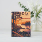 Acadia Nationalpark Postkarte (Stehend Vorderseite)