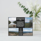 Acadia Nationalpark Postkarte (Stehend Vorderseite)